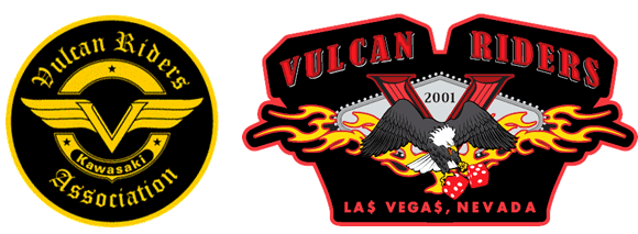 Vegas Vulcan Riders patches