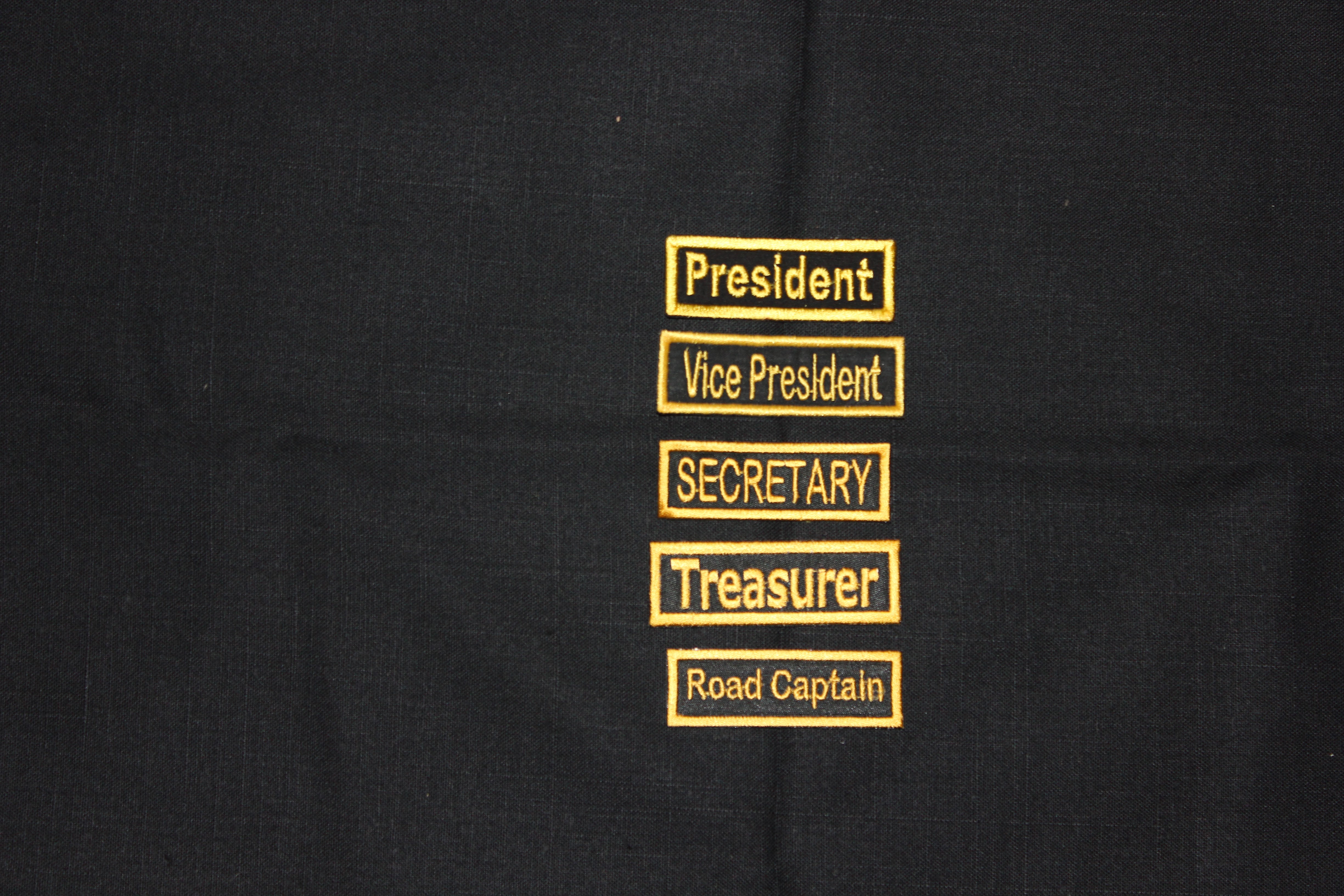 Officers patches
