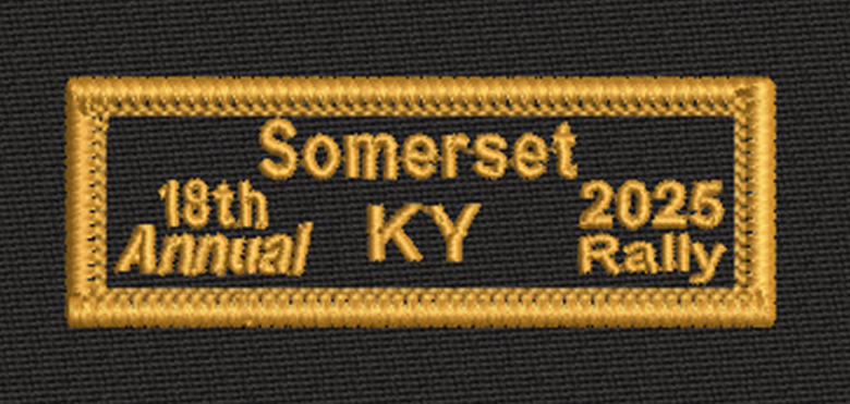 Kentucky-Fied 2025 Rally Rocker Patch